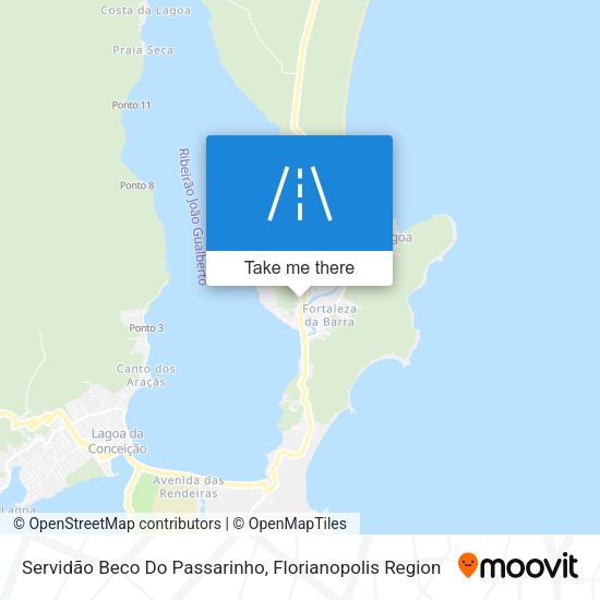 Servidão Beco Do Passarinho map
