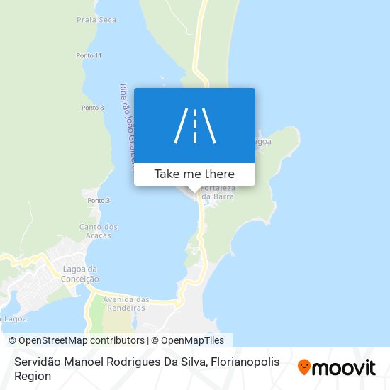 Servidão Manoel Rodrigues Da Silva map