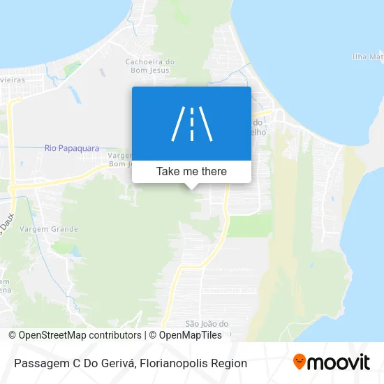 Passagem C Do Gerivá map