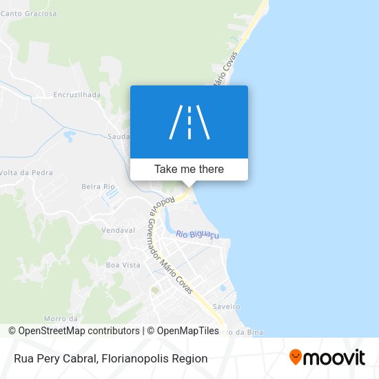 Rua Pery Cabral map