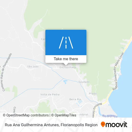 Rua Ana Guilhermina Antunes map