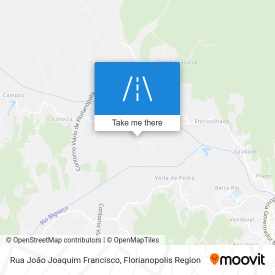 Rua João Joaquim Francisco map