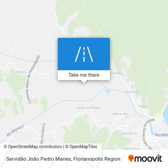 Servidão João Pedro Manes map