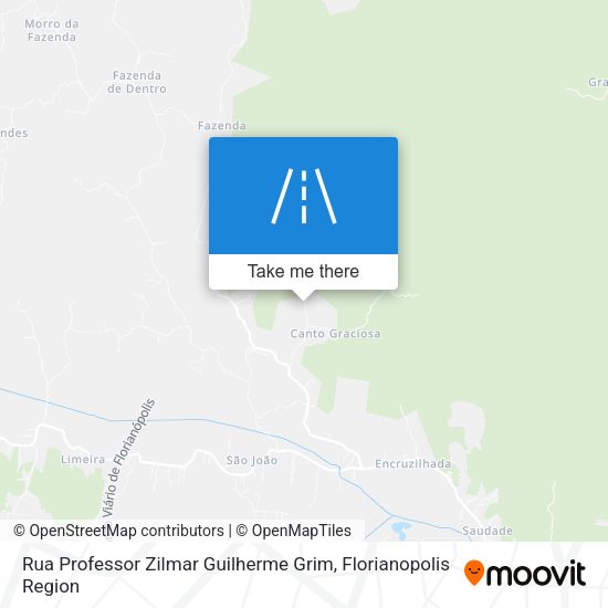 Rua Professor Zilmar Guilherme Grim map