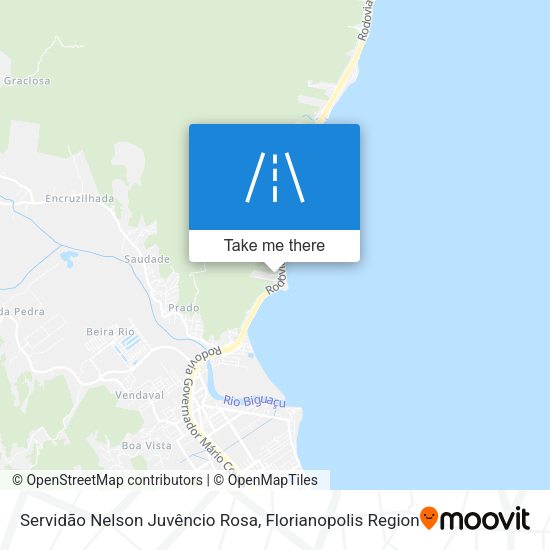 Servidão Nelson Juvêncio Rosa map