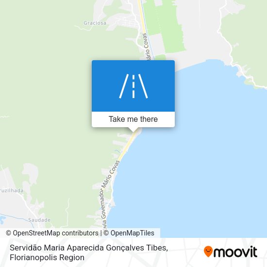 Servidão Maria Aparecida Gonçalves Tibes map