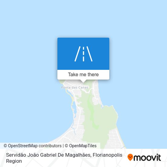 Servidão João Gabriel De Magalhães map
