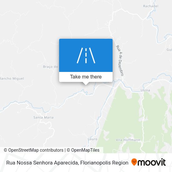 Rua Nossa Senhora Aparecida map