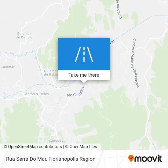 Rua Serra Do Mar map