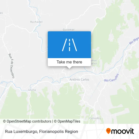 Rua Luxemburgo map