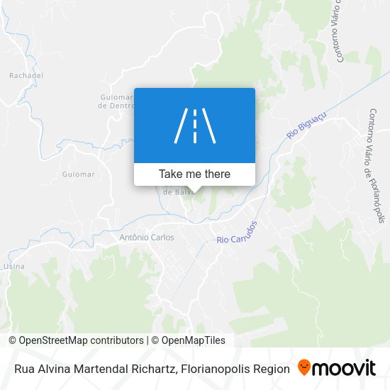 Rua Alvina Martendal Richartz map