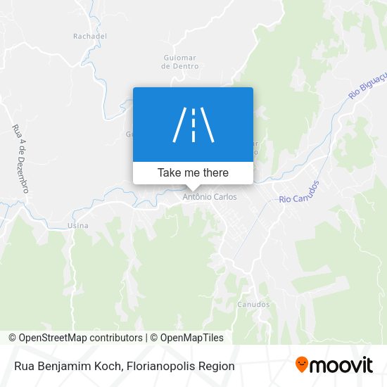 Rua Benjamim Koch map