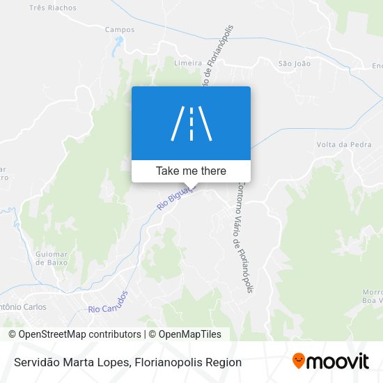 Servidão Marta Lopes map