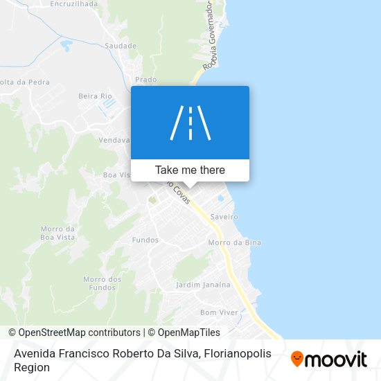 Avenida Francisco Roberto Da Silva map