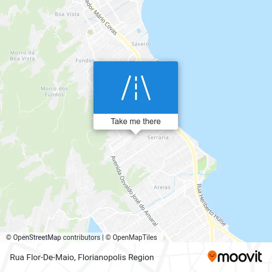 Rua Flor-De-Maio map