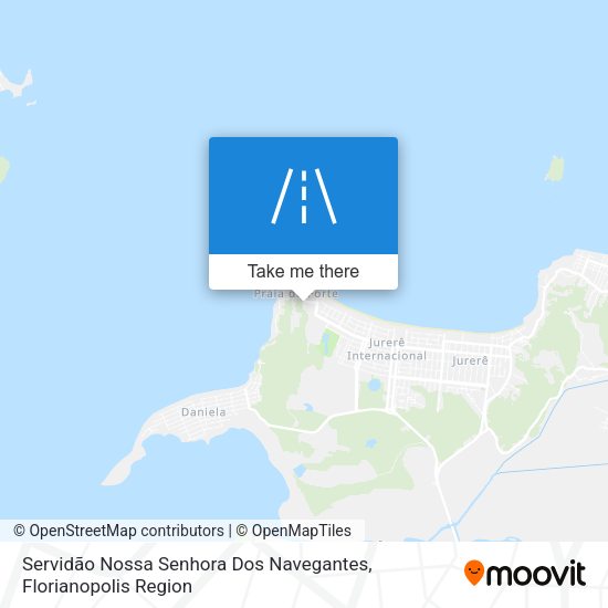 Servidão Nossa Senhora Dos Navegantes map
