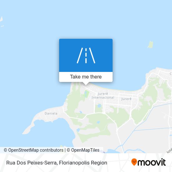 Rua Dos Peixes-Serra map