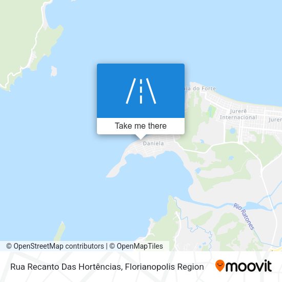 Rua Recanto Das Hortências map