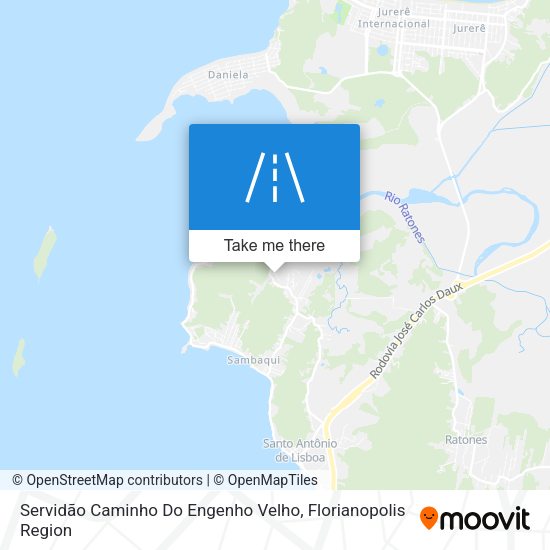 Servidão Caminho Do Engenho Velho map