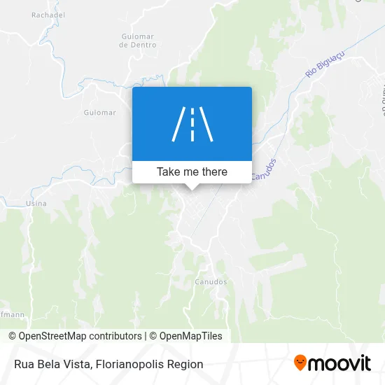 Rua Bela Vista map
