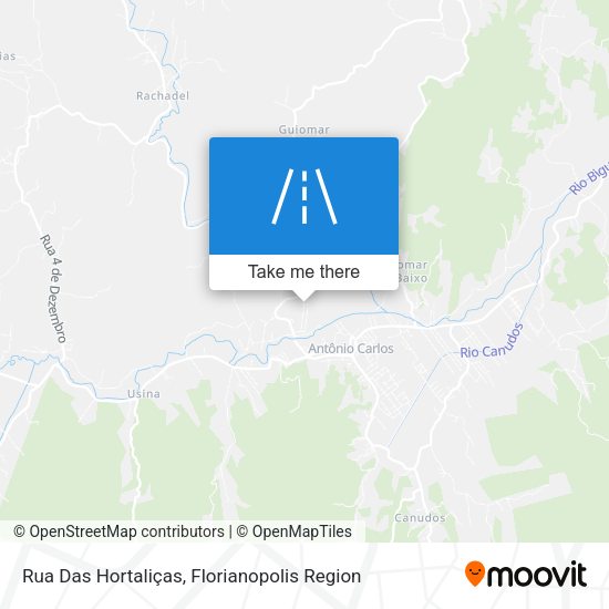 Rua Das Hortaliças map