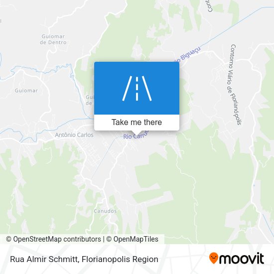 Rua Almir Schmitt map
