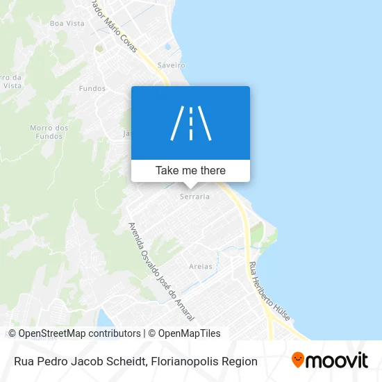 Rua Pedro Jacob Scheidt map