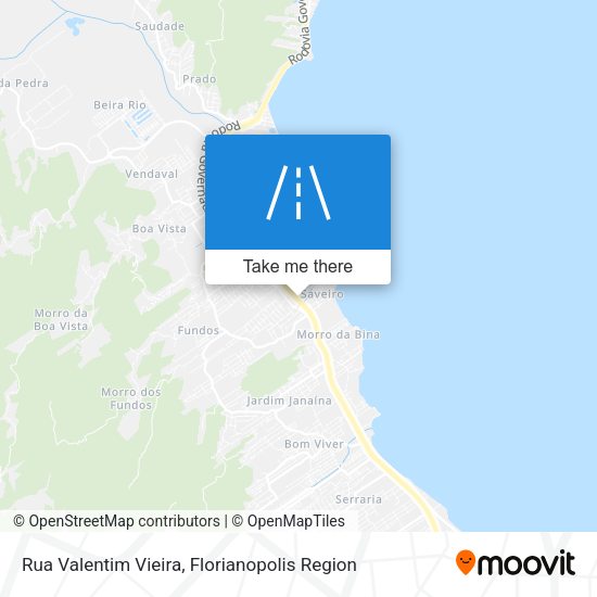 Rua Valentim Vieira map