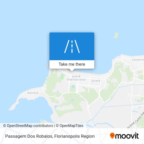 Passagem Dos Robalos map