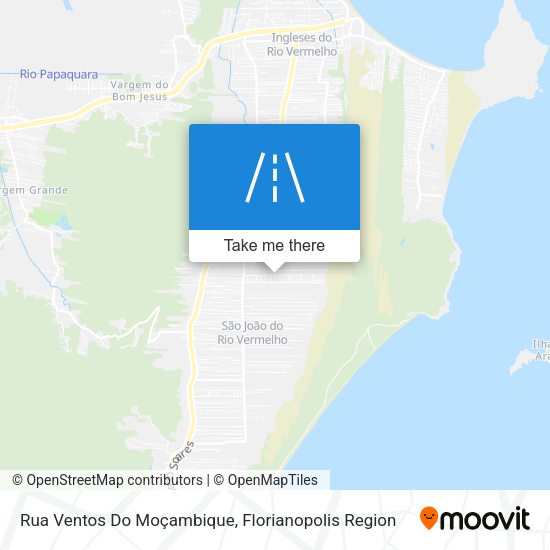 Rua Ventos Do Moçambique map