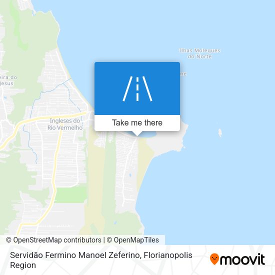 Servidão Fermino Manoel Zeferino map