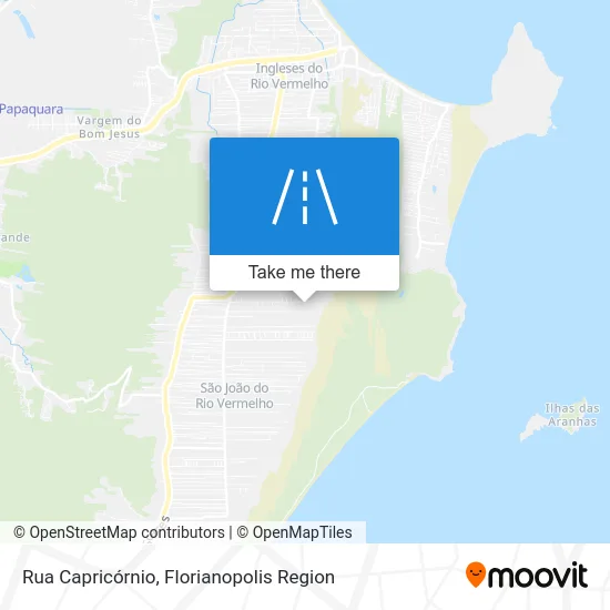 Rua Capricórnio map