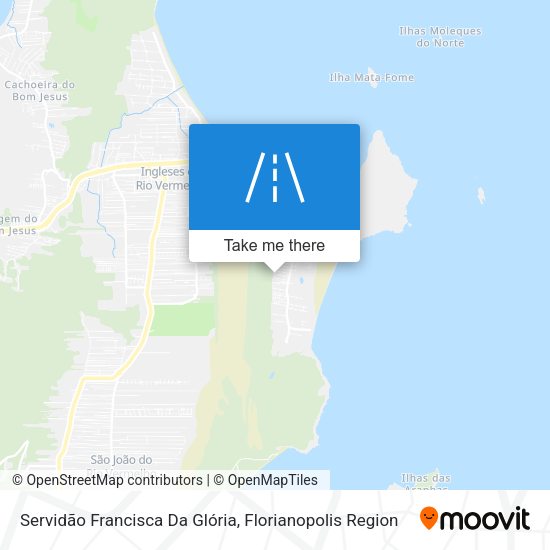 Servidão Francisca Da Glória map