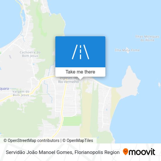 Servidão João Manoel Gomes map