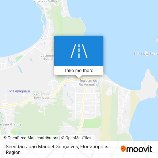 Servidão João Manoel Gonçalves map