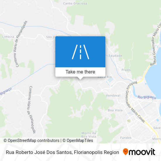 Rua Roberto José Dos Santos map