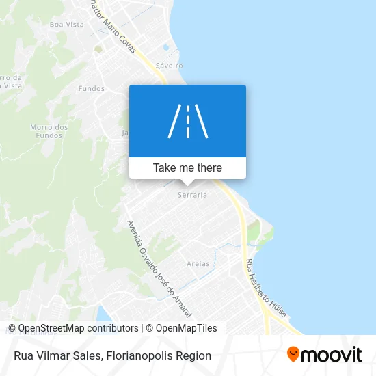 Rua Vilmar Sales map
