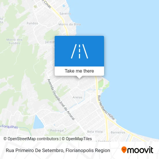 Rua Primeiro De Setembro map