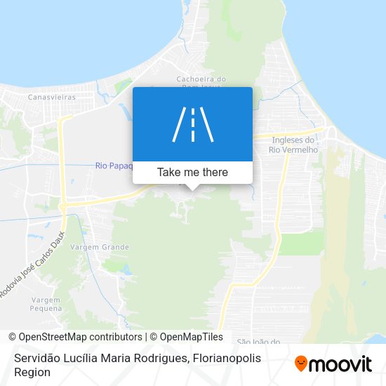 Servidão Lucília Maria Rodrigues map
