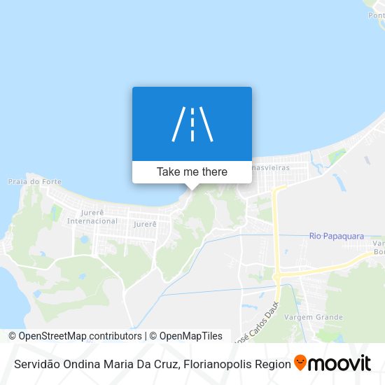 Servidão Ondina Maria Da Cruz map