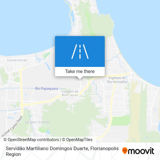 Servidão Martiliano Domingos Duarte map
