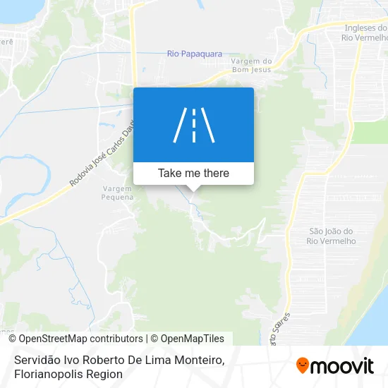 Servidão Ivo Roberto De Lima Monteiro map
