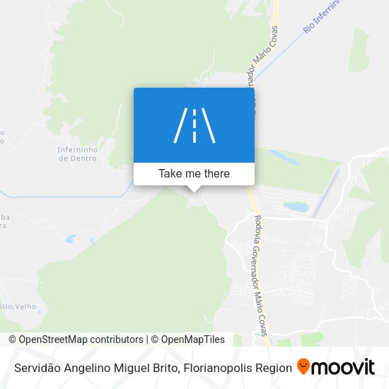Servidão Angelino Miguel Brito map