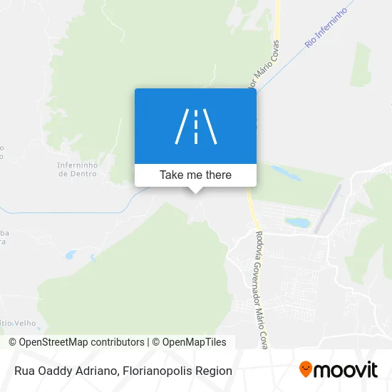Rua Oaddy Adriano map