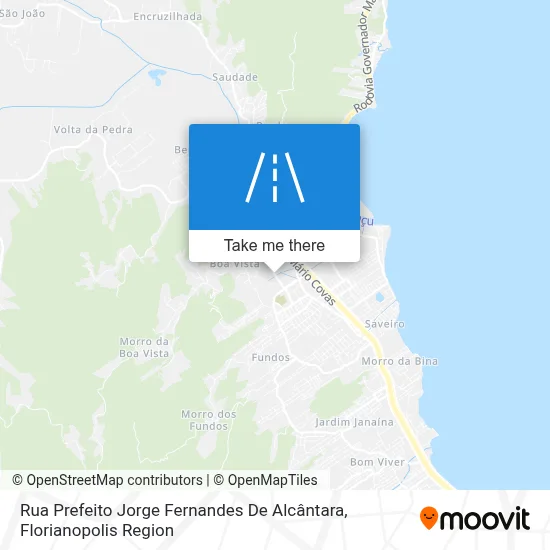 Rua Prefeito Jorge Fernandes De Alcântara map