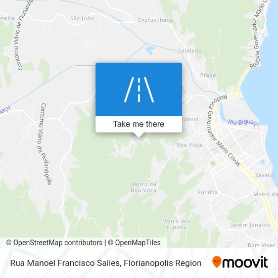 Rua Manoel Francisco Salles map