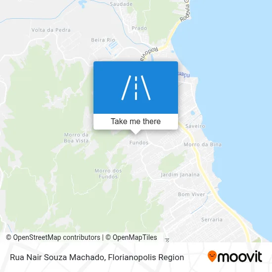 Rua Nair Souza Machado map