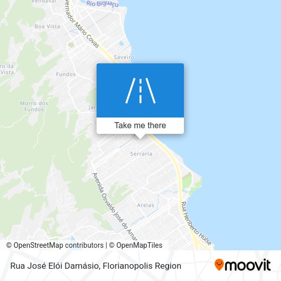 Rua José Elói Damásio map