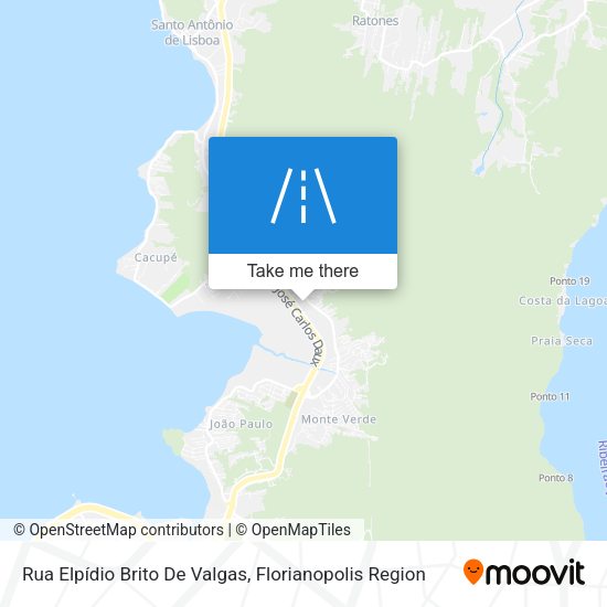 Rua Elpídio Brito De Valgas map