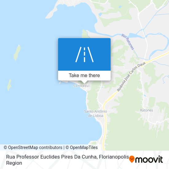 Rua Professor Euclides Pires Da Cunha map